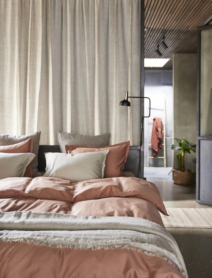 Fodera per cuscino 'Soul' 240x220 - Rosa