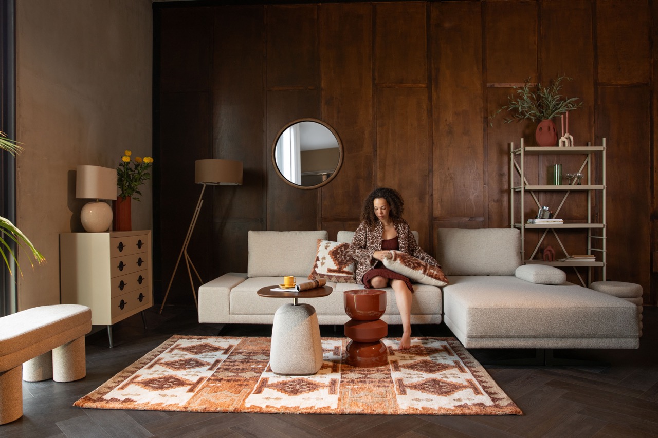 Lampada da terra 'Murphy' - Beige