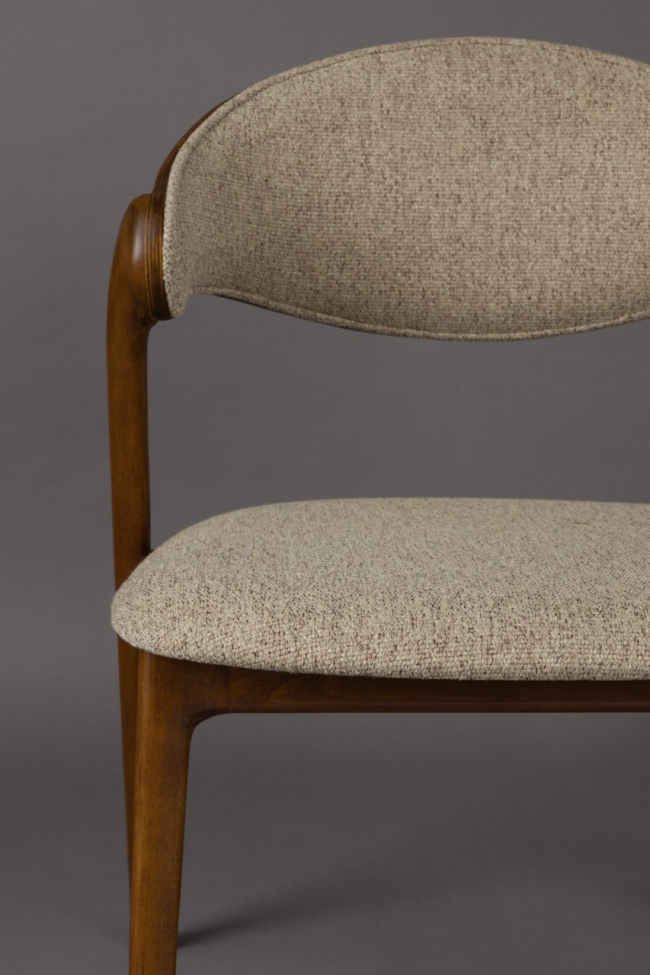 Sedia 'Babington' - Beige