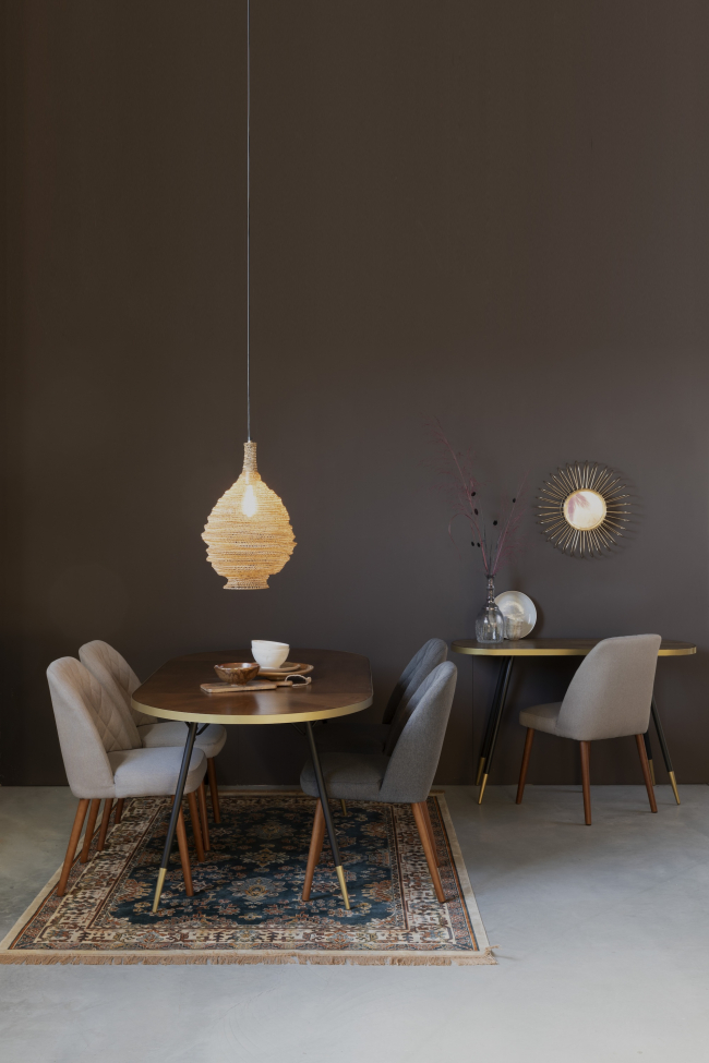 Tavolo da pranzo 'Denise' - Marrone