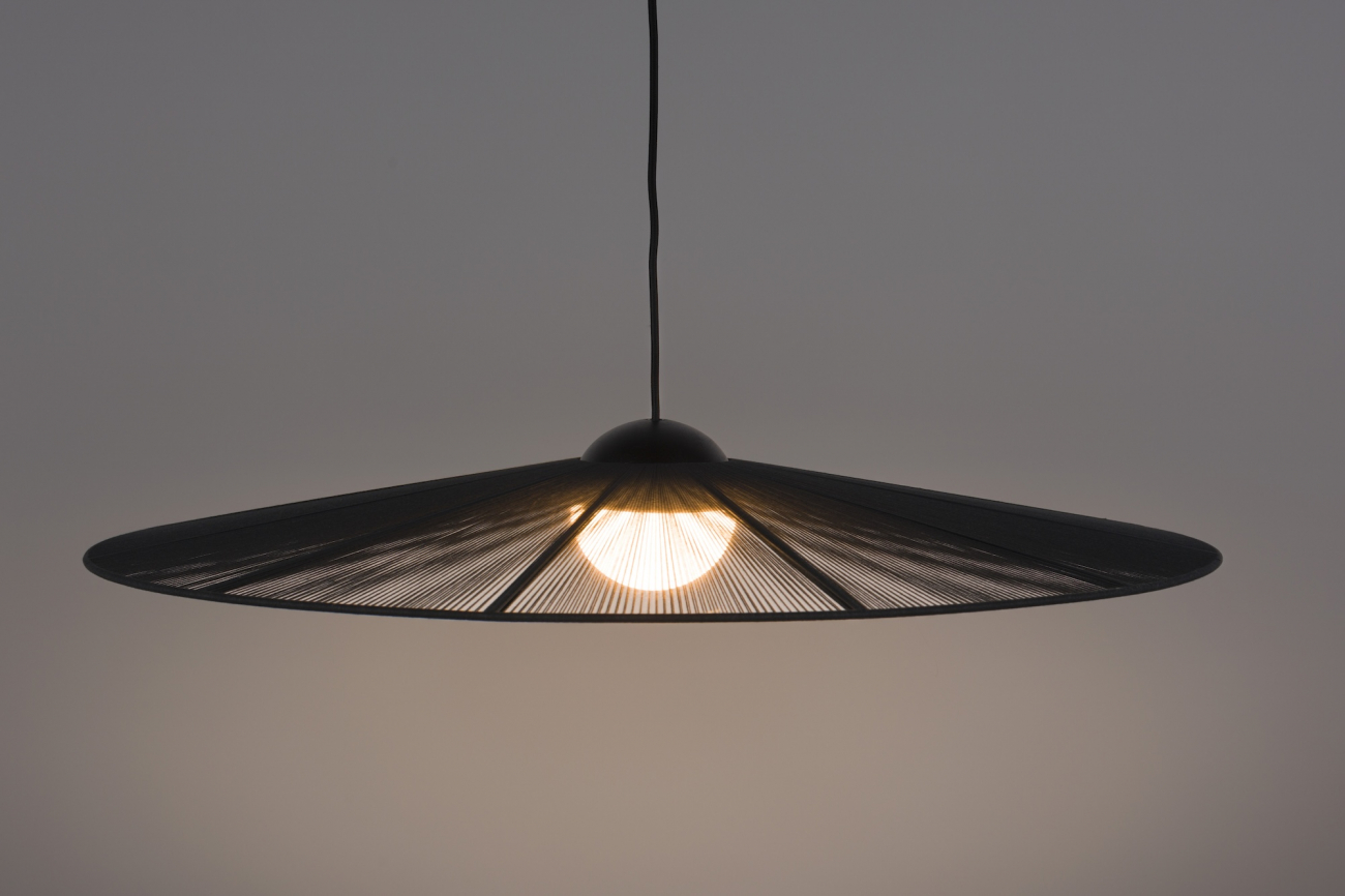Lampada da soffitto 'Belle L' Ø80 cm - Nera