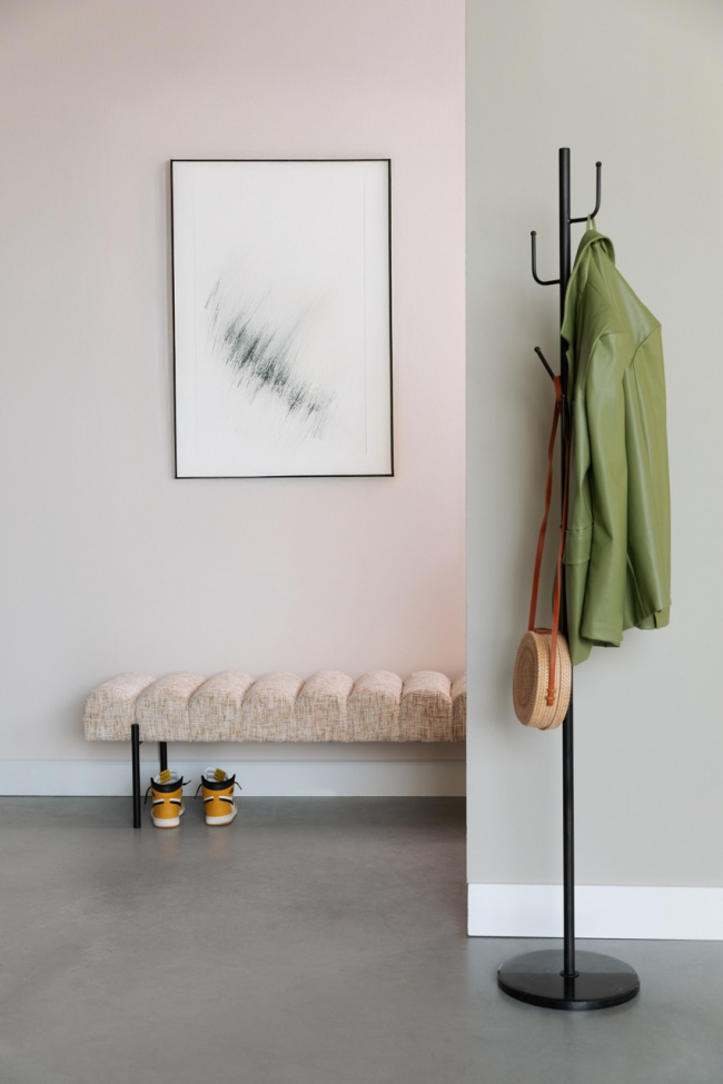 Panca 'Jethro' - Beige/Nera