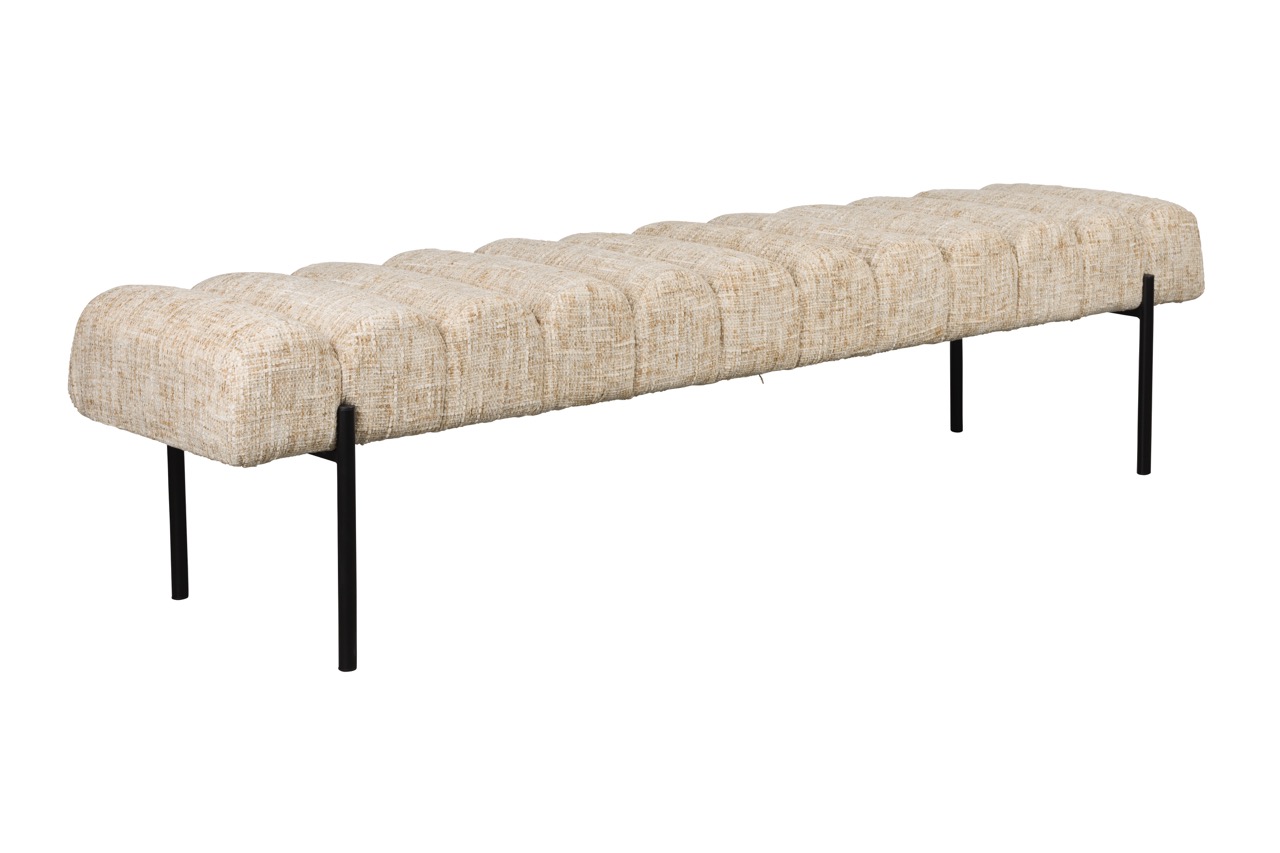 Panca 'Jethro' - Beige/Nera