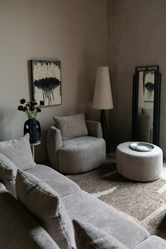 Poltrona 'Rocca' - Marrone