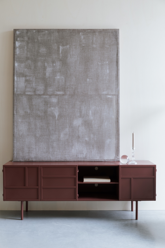 Credenza 'Davis' - Rosso