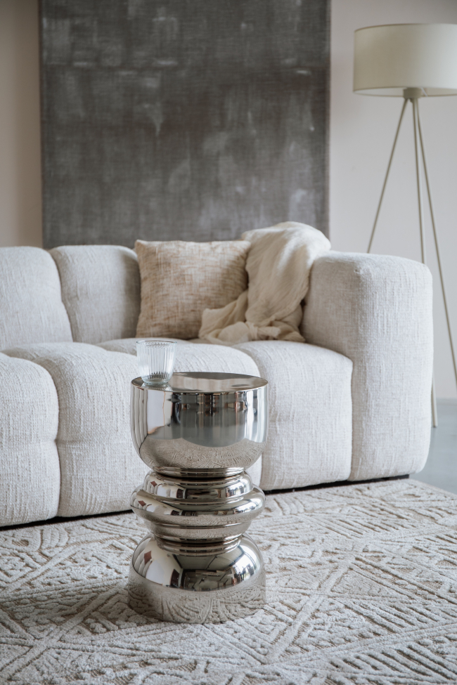 Tavolino 'Kinga' - Argento