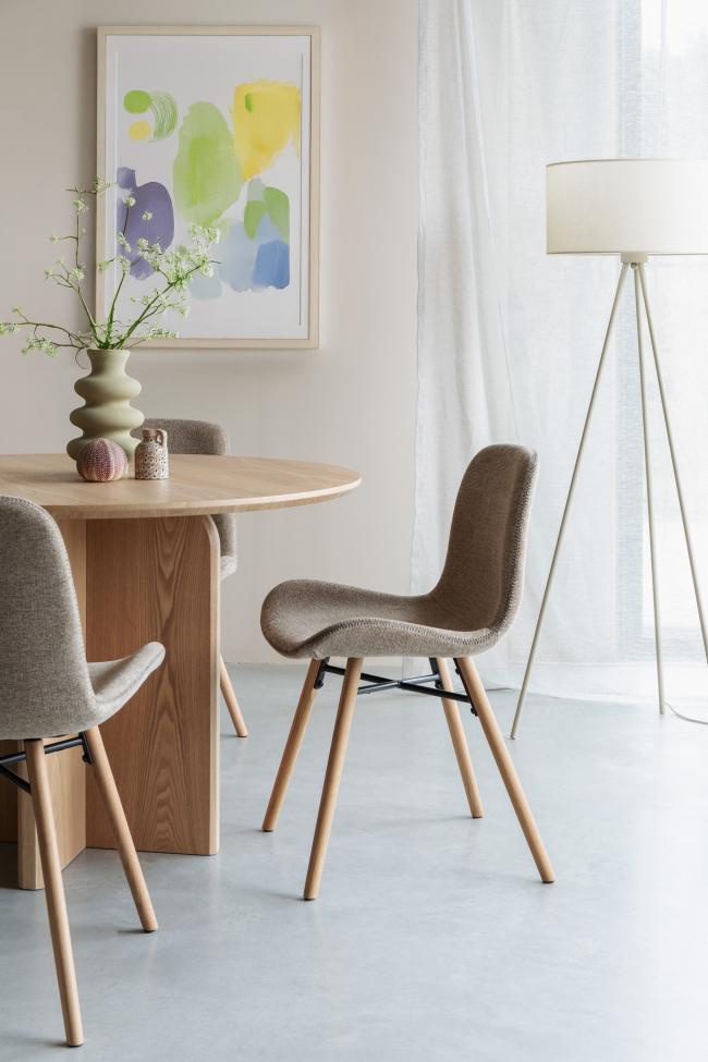 Sedia 'Lester' - Marrone