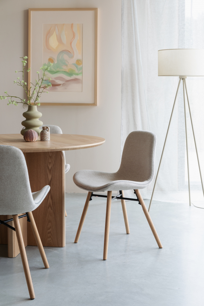 Sedia 'Lester' - Beige