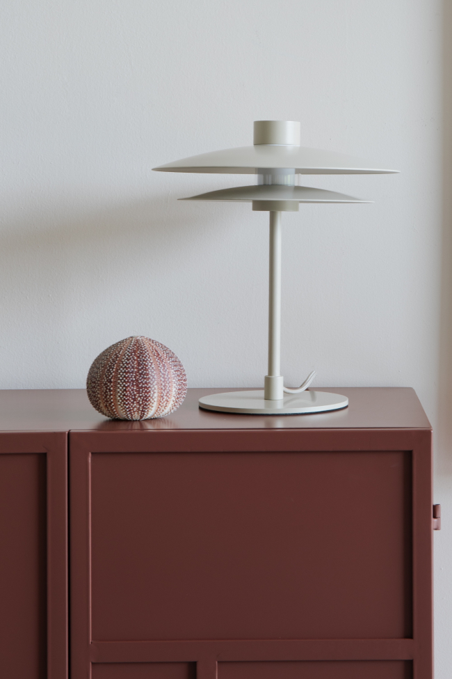 Lampada da tavolo 'Veluna' - Beige