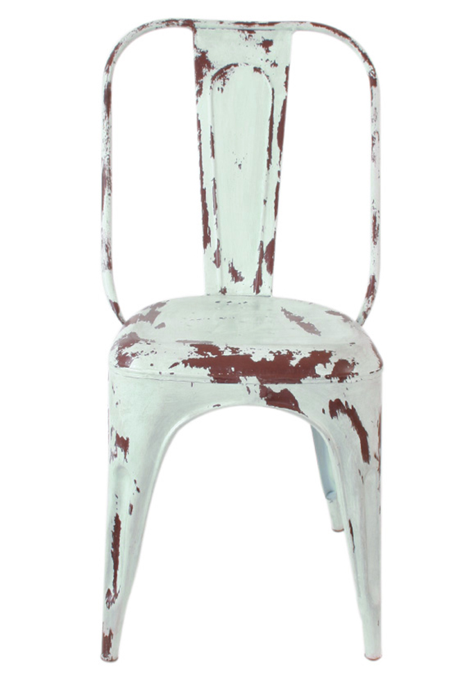 Sedia 'Montmartre' - Vintage/Turchese