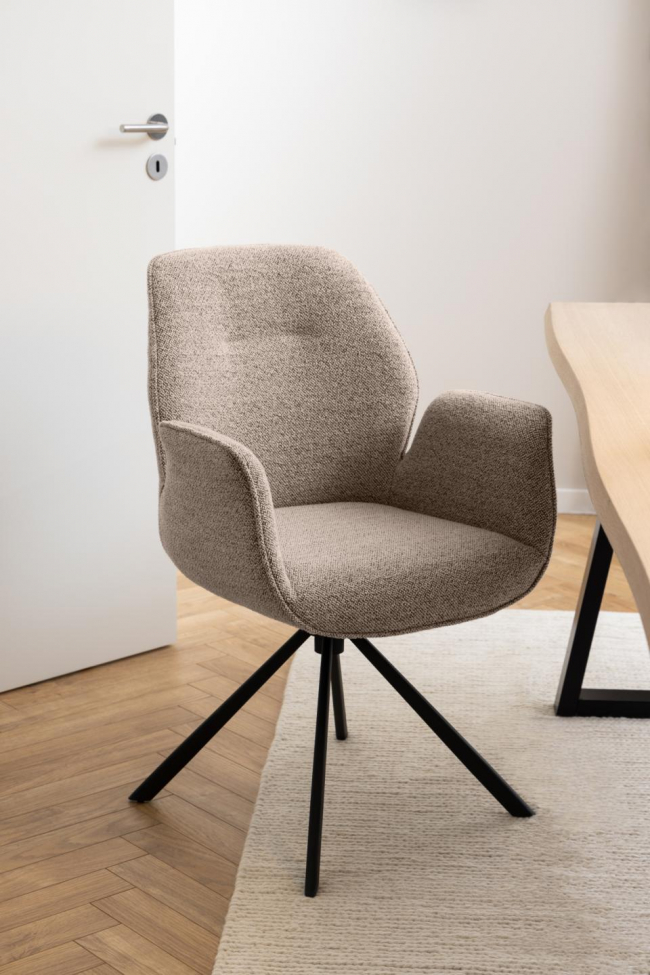 Sedia 'Bjuv' - Beige scuro