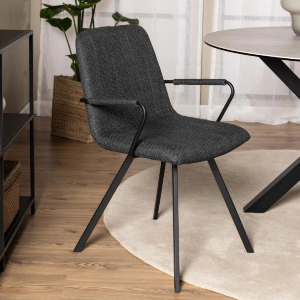 Sedia 'Selina' - Grigio