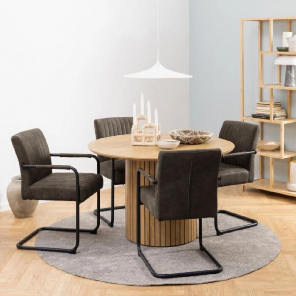 Sedia 'Arbr&aring;' - Marrone scuro