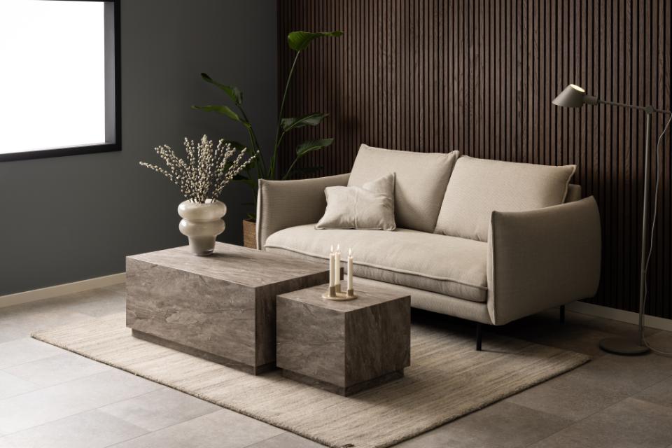 Tavolino 'Matera' - Grigio