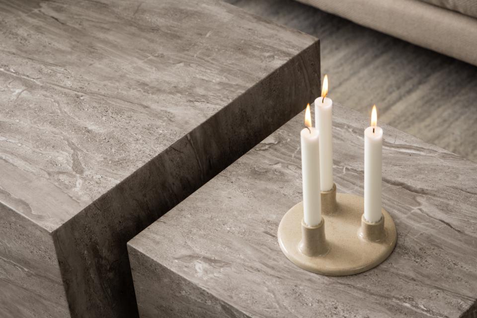 Tavolino 'Matera' - Grigio