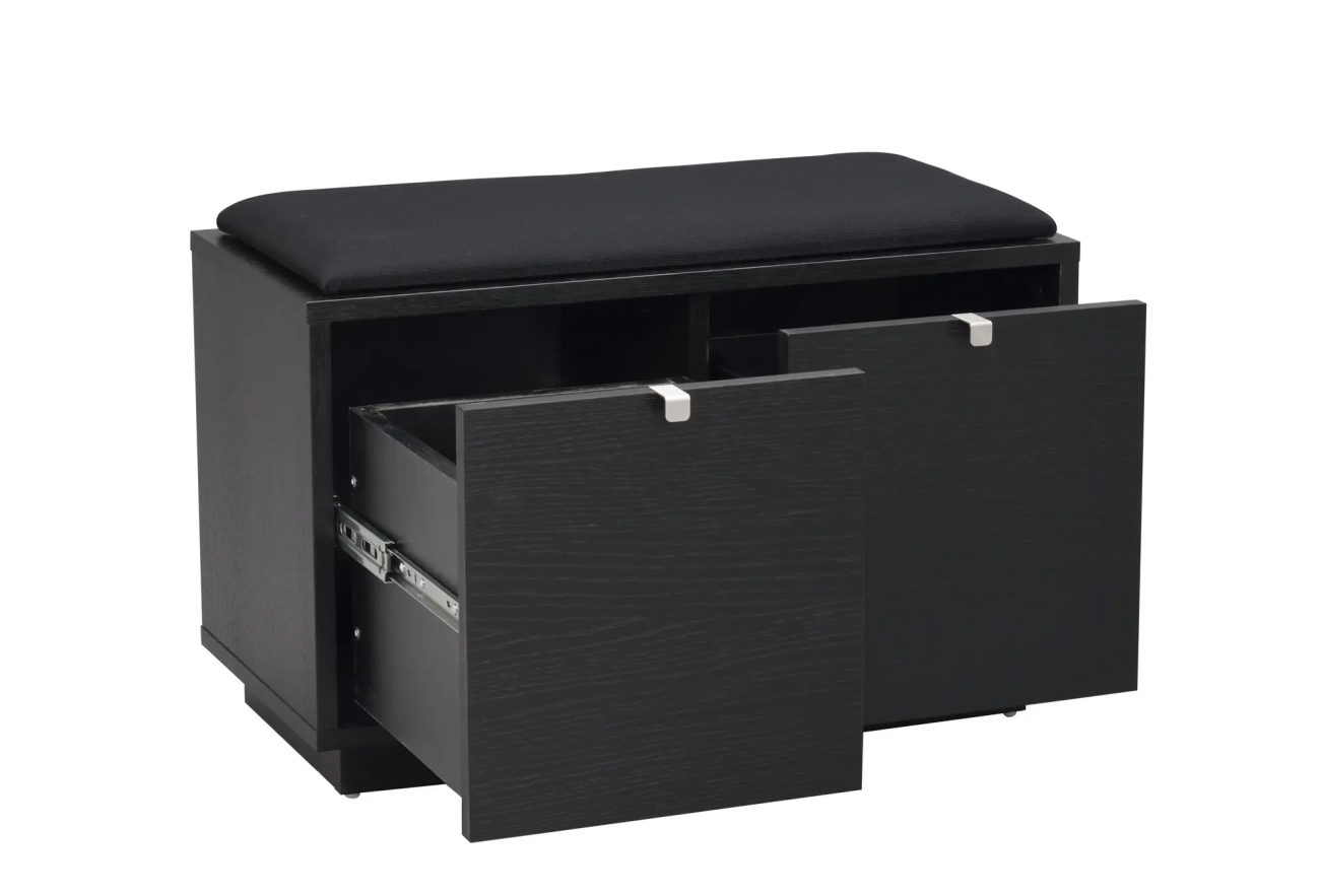 Panca 'Confetti' 70cm - Nero