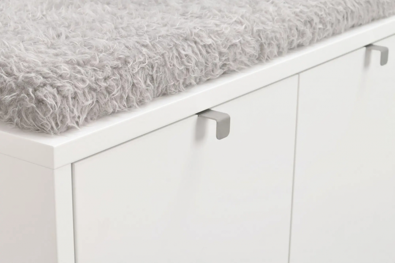 Panca 'Confetti' 106cm - Bianco