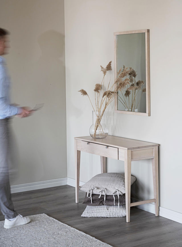 Tavolo di servizio 'Confetti' 100x40cm - Bianco pigmentato