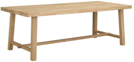 Tavolo da pranzo 'Brooklyn' 220x95cm - Rovere