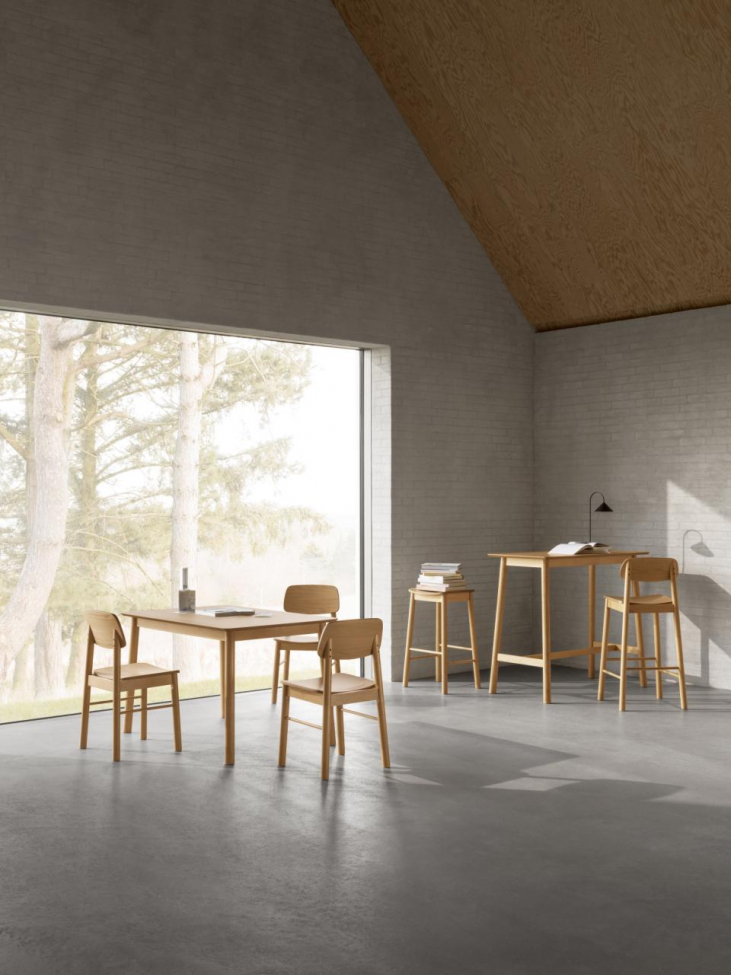 Tavolo 'Barlow' 120x60cm - Naturale