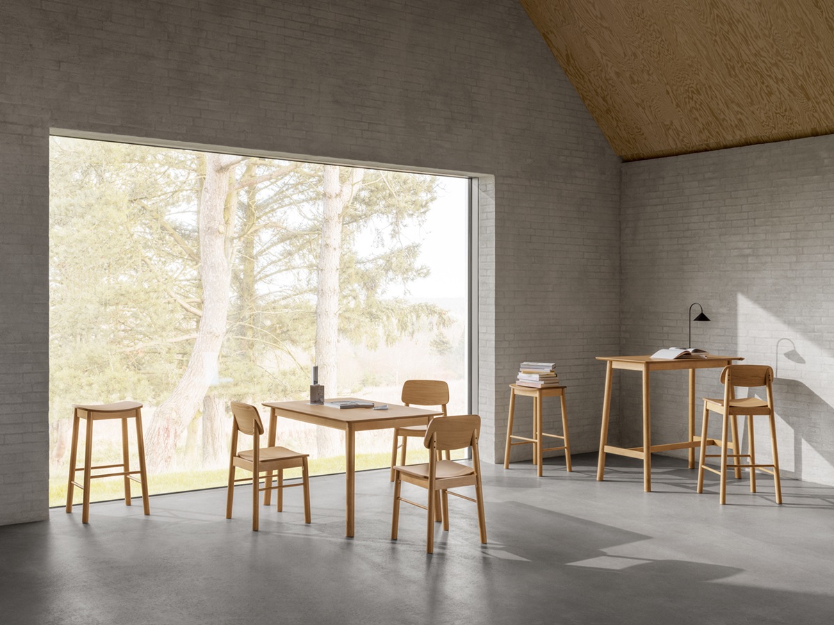 Tavolo da pranzo 'Barlow' 120x80cm - Naturale