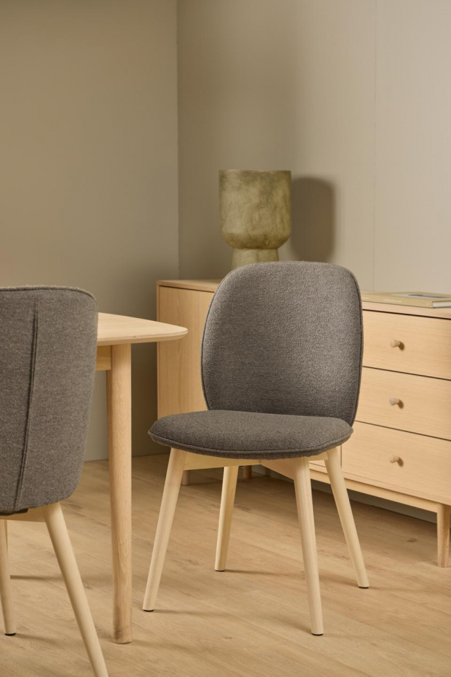 Sedia 'Cindy' - Taupe