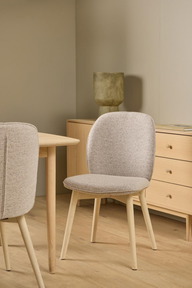 Sedia 'Cindy' - Beige