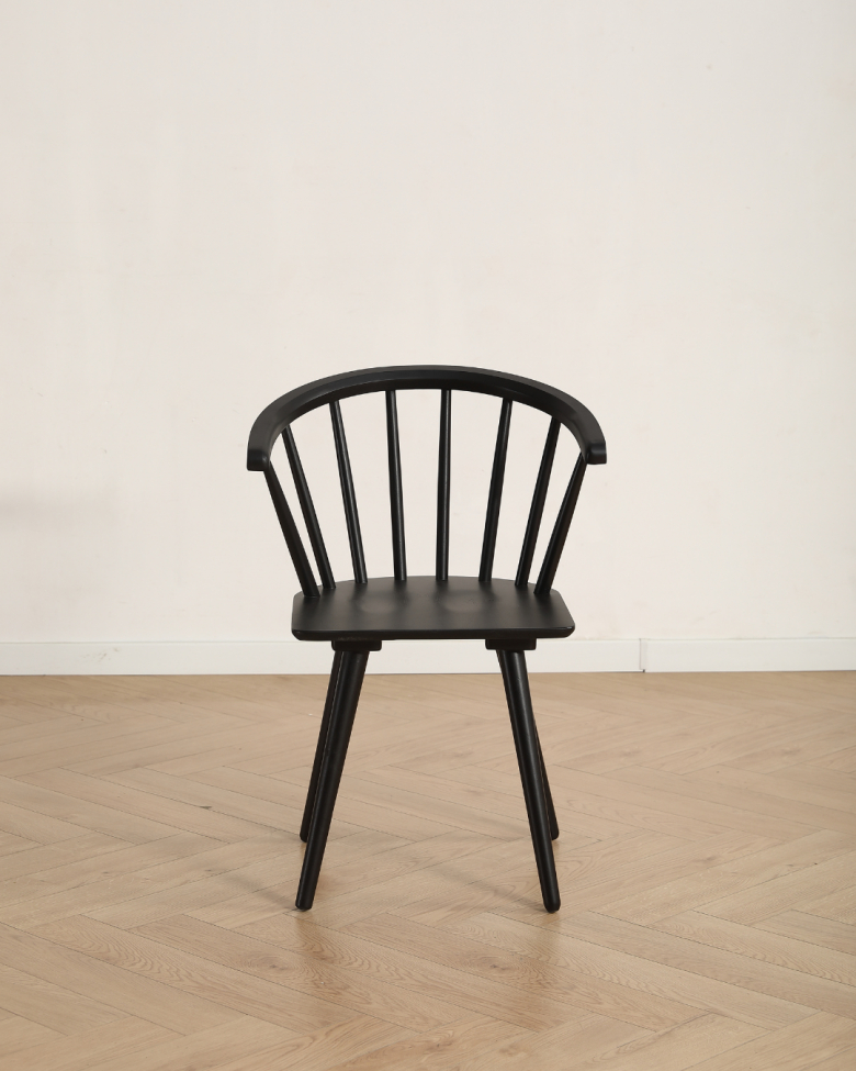 Sedia 'Astrid'- Nero