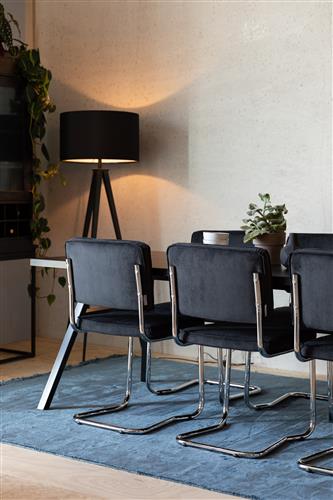 Sedia 'Ridge Kink' 50 cm - Nero