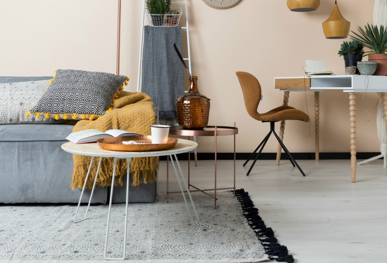 Sedia 'Omg' - Velluto/Blu