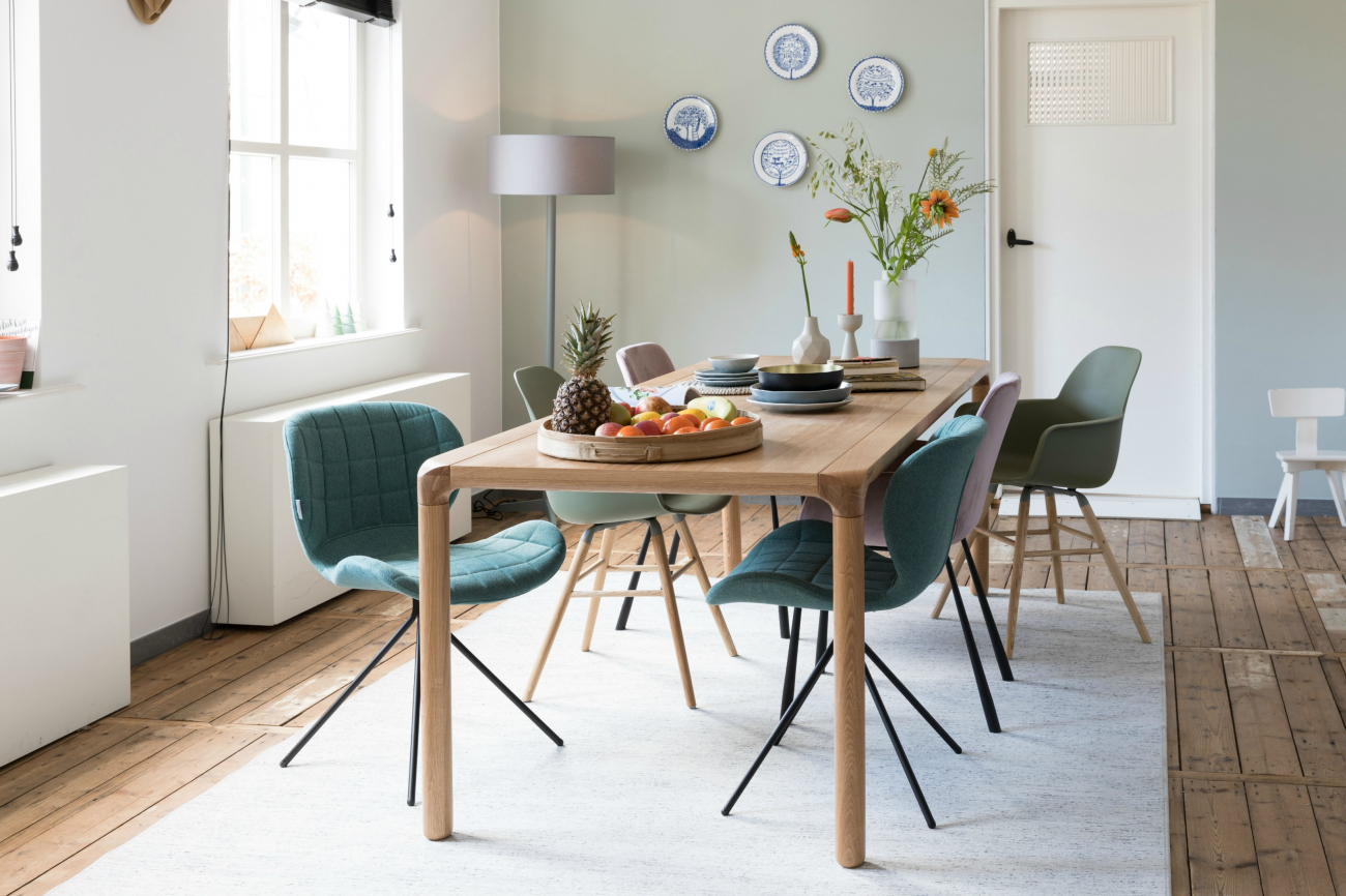 Sedia 'Omg' - Velluto/Blu