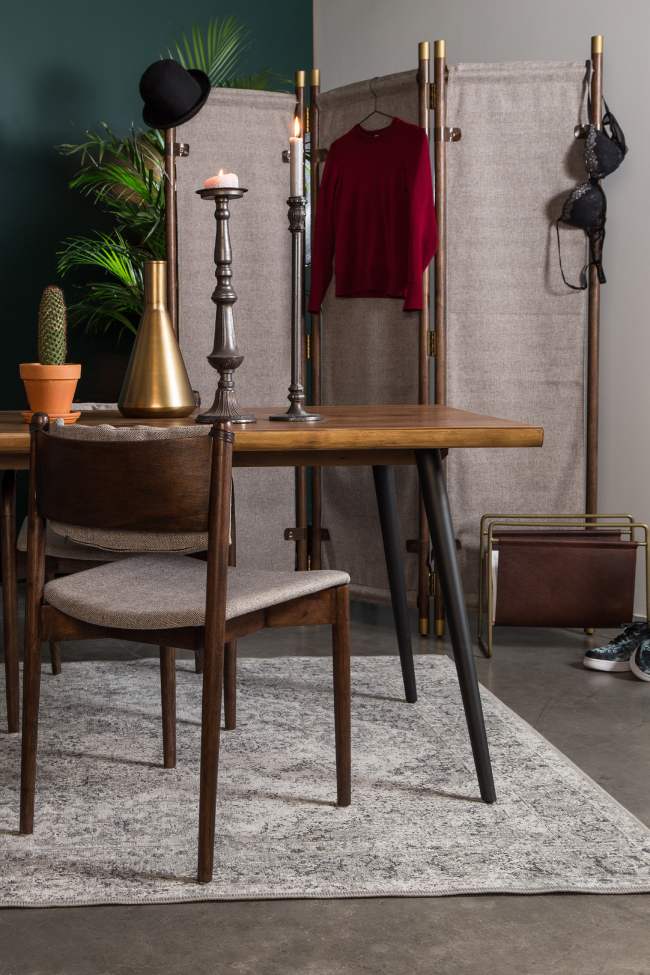 Sedia 'Torrance' - Beige/Marrone