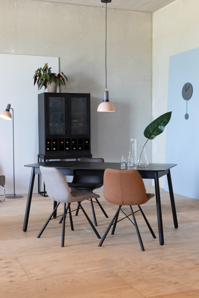 Sedia 'Brent' - Grigio