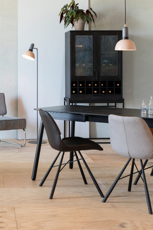 Sedia 'Brent' - Grigio