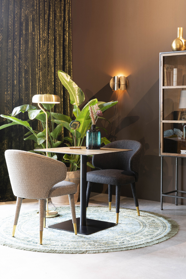 Sedia 'Lunar' - Nero