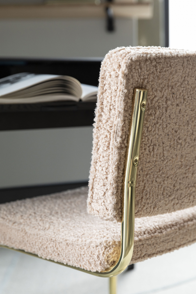 Sedia 'Teddy' M - Rosa