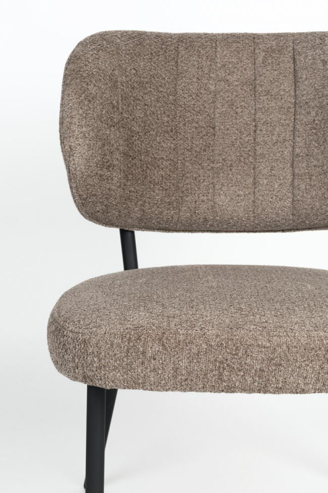 Sedia 'Sanne' - Marrone