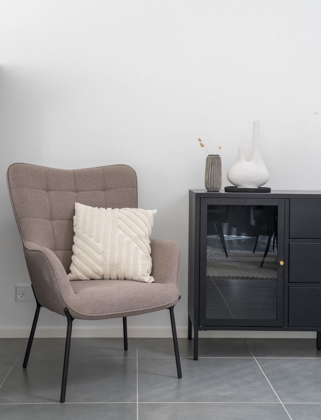 Poltrona 'Glasgow' - Stone