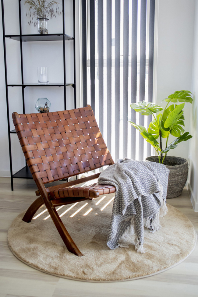 Sedia 'Perugia' - Marrone