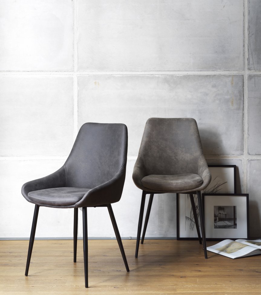 Sedia 'Sierra' - Grigio scuro