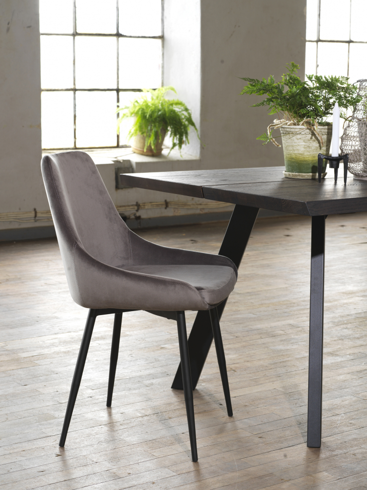 Sedia 'Sierra' - Grigia