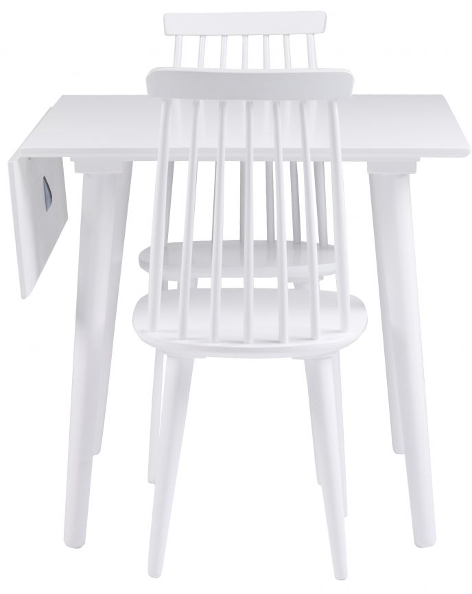 Tavolo da pranzo 'Lotta' 80x80cm - Bianco