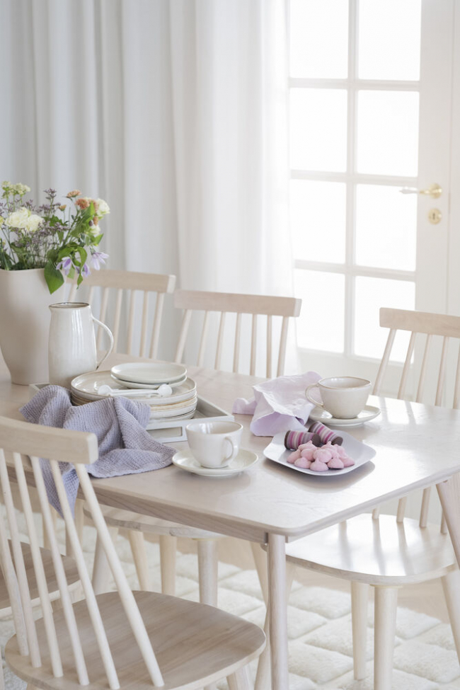 Sedia 'Lotta' - Bianco pigmentato