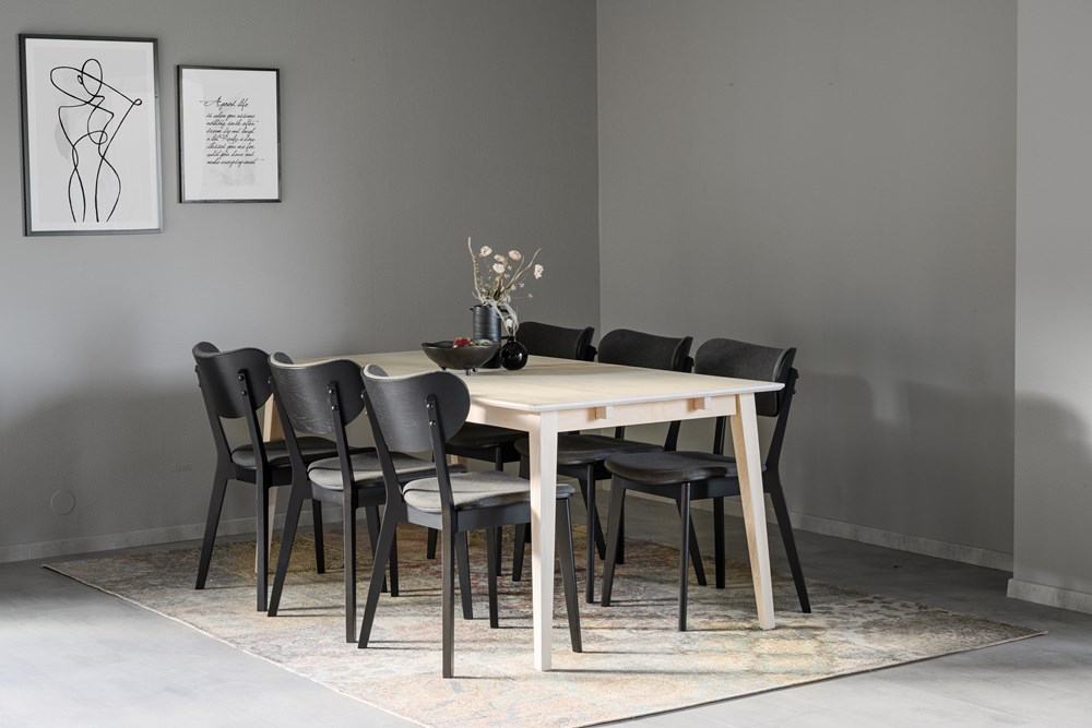 Sedia - 'Kato' - Nero/Grigio