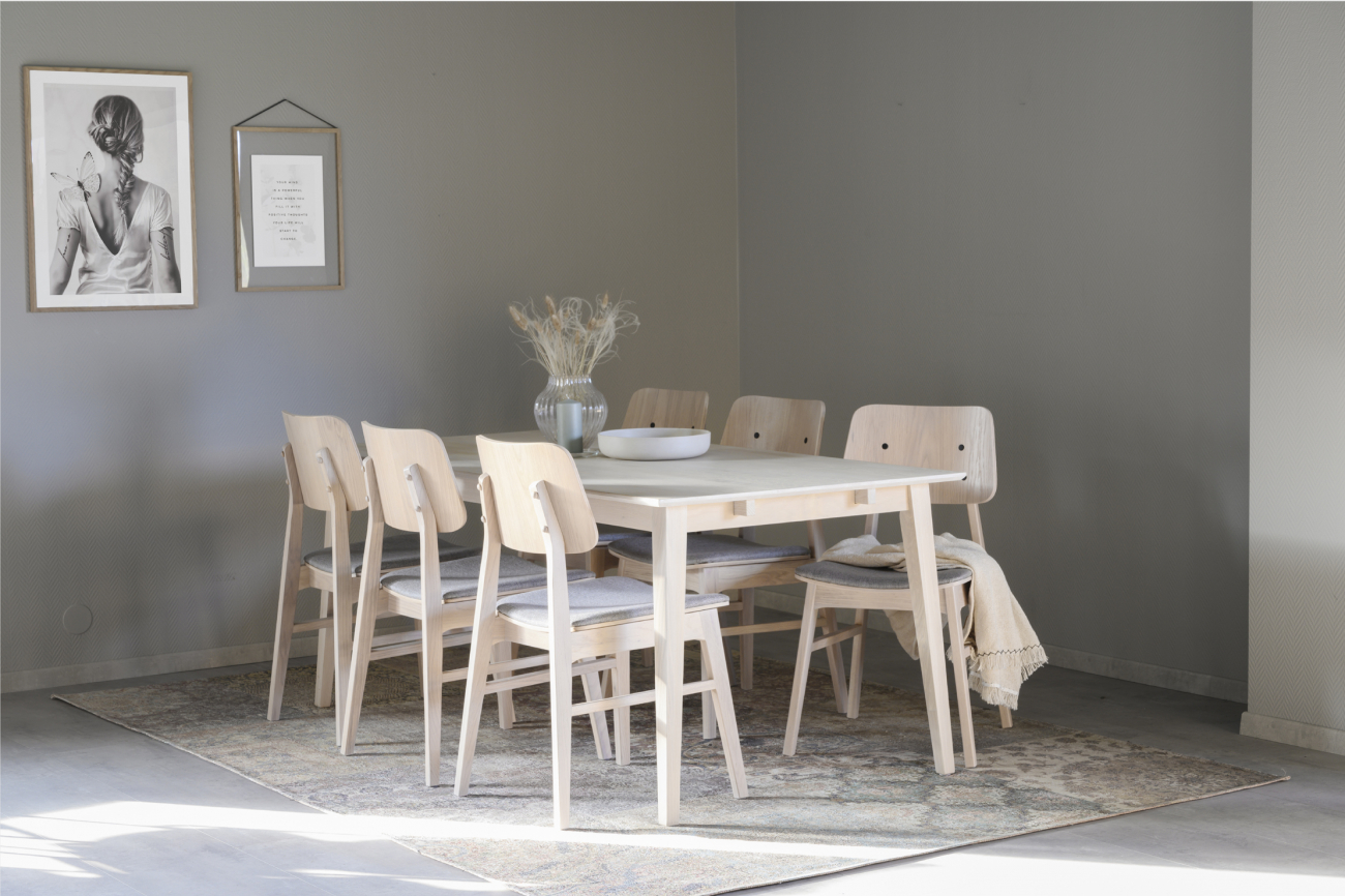 Tavolo 'Filippa' 180x90cm - Naturale