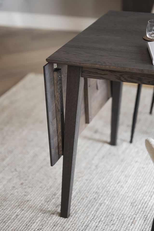 Tavolo da pranzo 'Filippa' 120x80cm - Marrone scuro