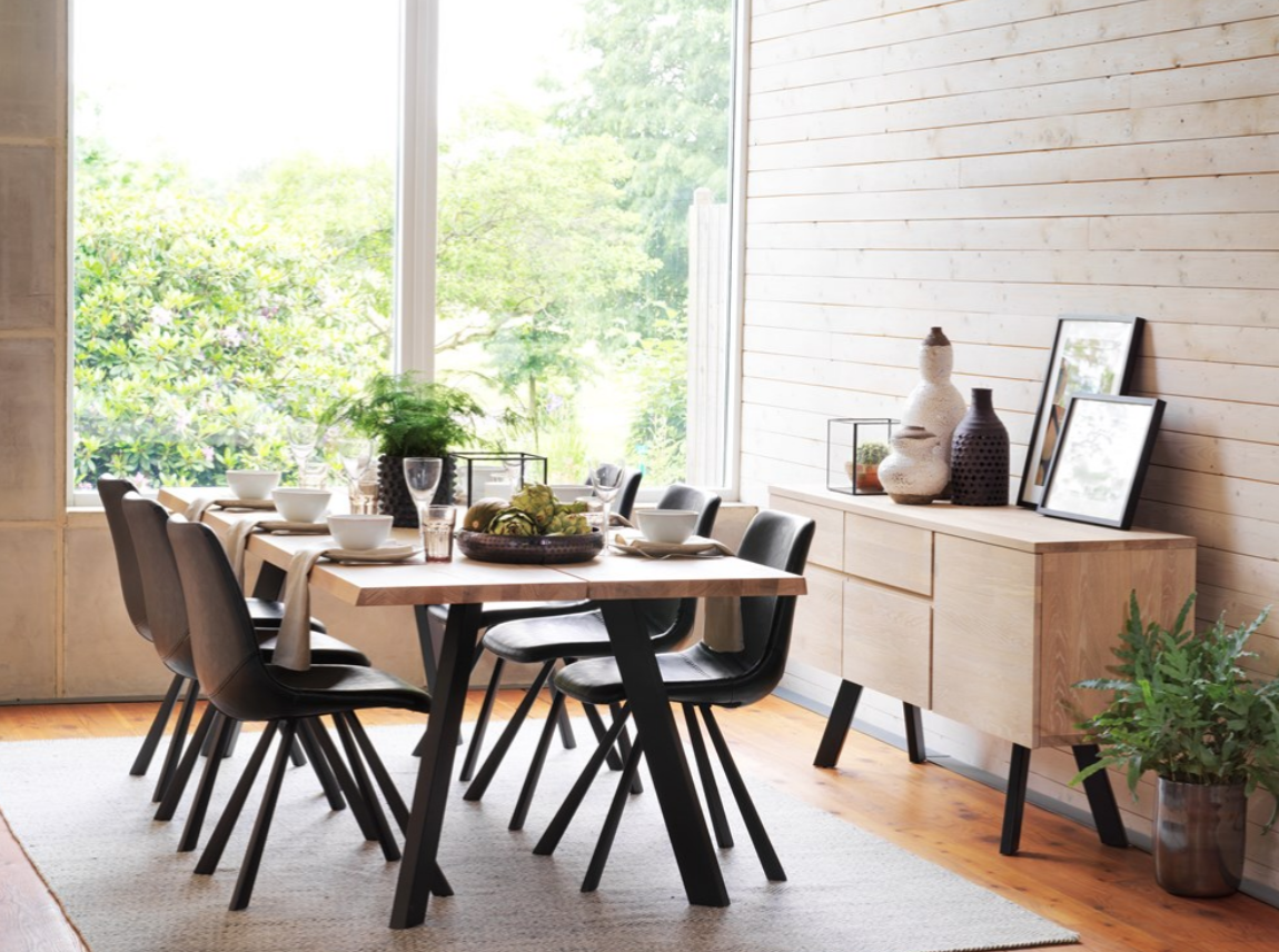 Credenza 'Fred' - Rovere bianco