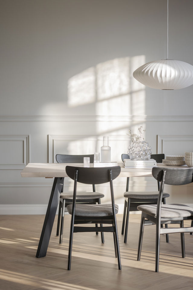 Tavolo da pranzo 'Fred' 170x95cm - Rovere bianco