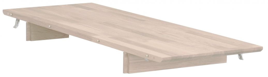 Piano d'estensione 'Filippa' 40x105cm - Rovere bianco