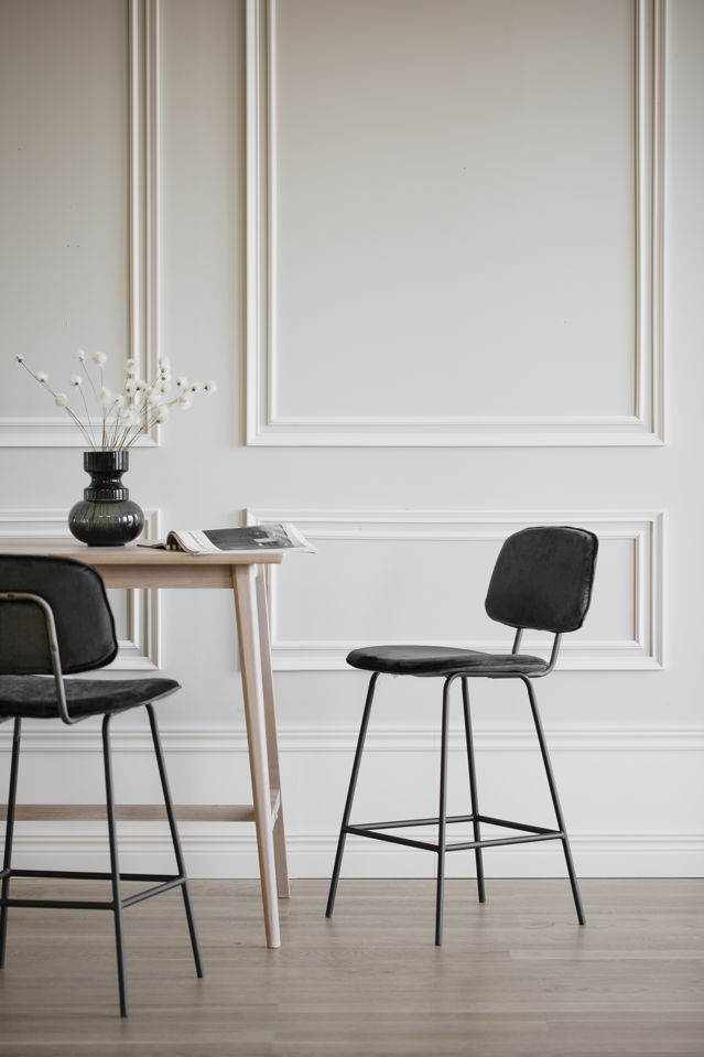 Sgabello 'Bryan' - Nero